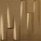 Ekena Millwork 19 5/8in. W x 19 5/8in. H Hamilton EnduraWall Decorative 3D Wall Panel Covers 2.67 Sq. Ft. WP20X20HACGH - alternate 1